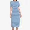 ZALORA BASICS Back Cut Out Midi Dress