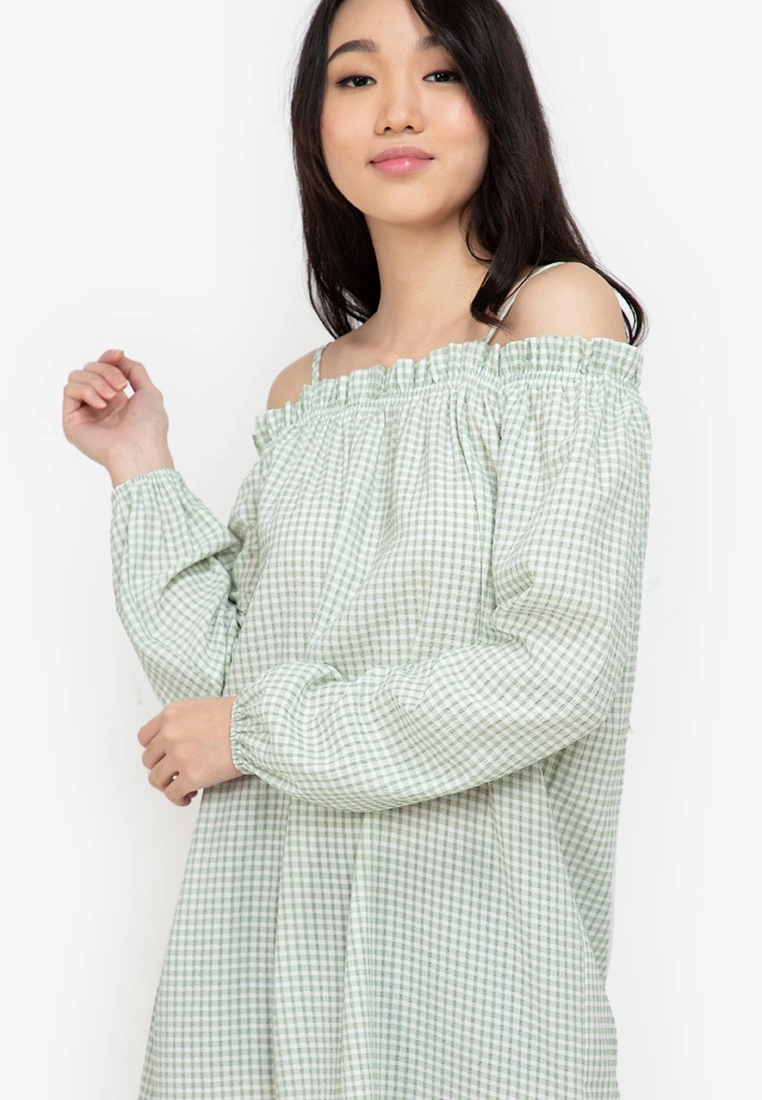 ZALORA BASICS Off Shoulder Dress - Billede 3