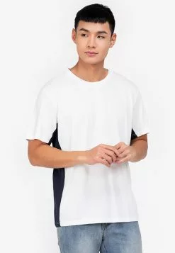 ZALORA BASICS Side Panel T-Shirt