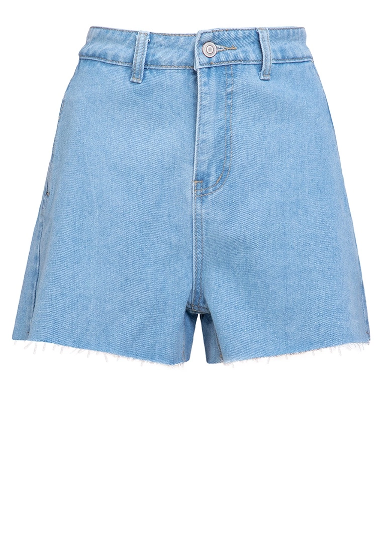 ZALORA BASICS Seamless Hem Denim Shorts - Billede 5