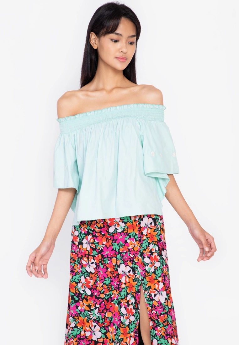 ZALORA BASICS Floral Embroidered Top - Billede 5