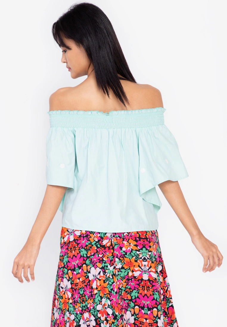 ZALORA BASICS Floral Embroidered Top - Billede 6