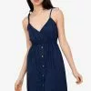 ZALORA BASICS Overlap Shoulder Tie Dress
