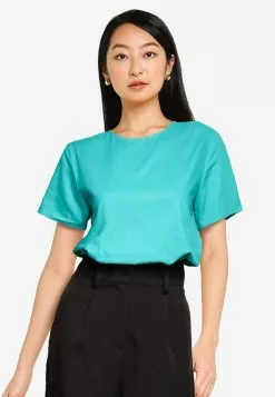 ZALORA BASICS Back Overlap Top