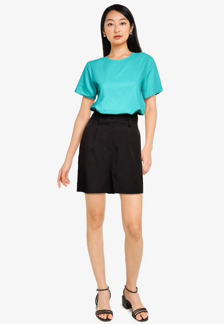 ZALORA BASICS Back Overlap Top - Billede 4