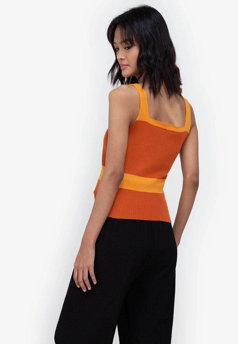 ZALORA BASICS Panelled Knit Top - Billede 2