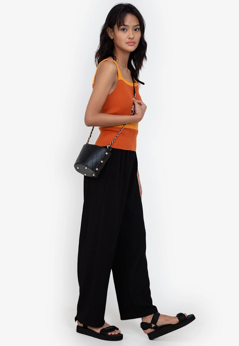 ZALORA BASICS Panelled Knit Top - Billede 4