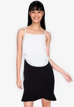 ZALORA BASICS Ruched Cami Top