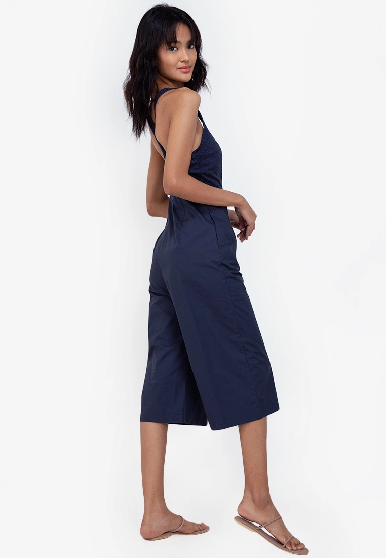 ZALORA BASICS Eyelet Culotte Jumpsuit - Billede 2