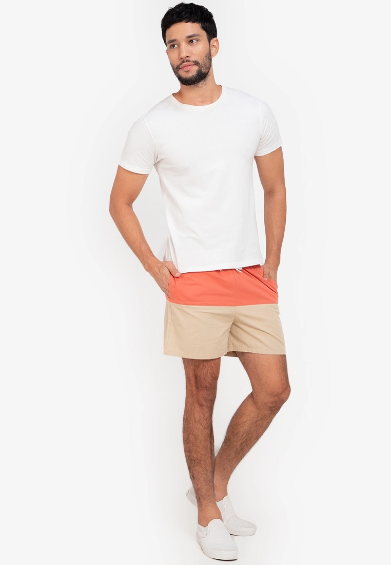 ZALORA BASICS Two Tone Shorts - Billede 4