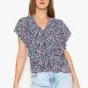 ZALORA BASICS Frill Sleeves Blouse