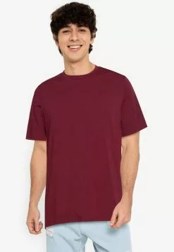 ZALORA BASICS Back Panelled Tee