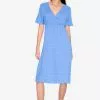 ZALORA BASICS Short Sleeve Shirred Dress