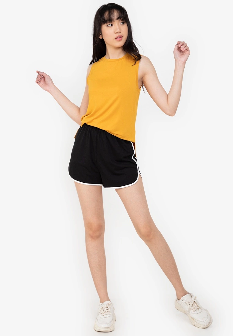 ZALORA BASICS Basic Contrast Trim Shorts - Billede 4