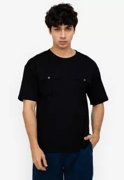 ZALORA BASICS Flap Pocket T-shirt