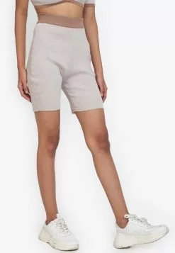 ZALORA BASICS Knitted Biker Shorts