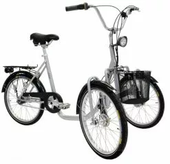 Monark 3-hjul Voksen 20"3g Grå